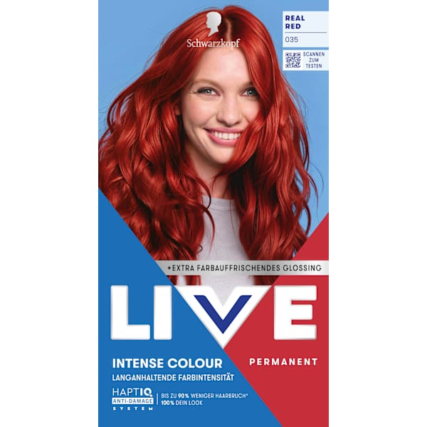 Haarfarbe 035 Real Red Schwarzkopf LIVE