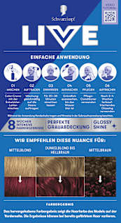Haarfarbe U68 Ruby Glaze Schwarzkopf LIVE