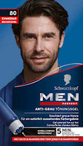 Intensivtönung Anti-Grau-Gel 80 Schwarzbraun Schwarzkopf Men Perfect