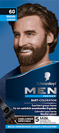 Tönung Bart 60 Natur Braun, 1 St Schwarzkopf Men Perfect