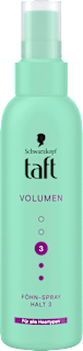 Föhn-Spray VOLUMEN Halt 3 Schwarzkopf taft