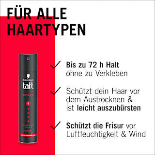 Haarlack POWER Halt 5 Schwarzkopf taft