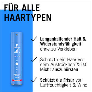Haarlack ULTRA Halt 4 Schwarzkopf taft