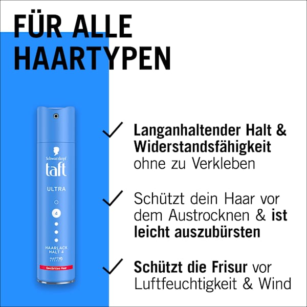Haarlack ULTRA Halt 4 Schwarzkopf taft