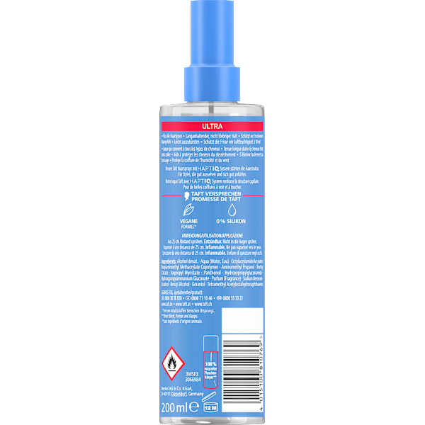 Haarlack ULTRA Halt 4 Schwarzkopf taft