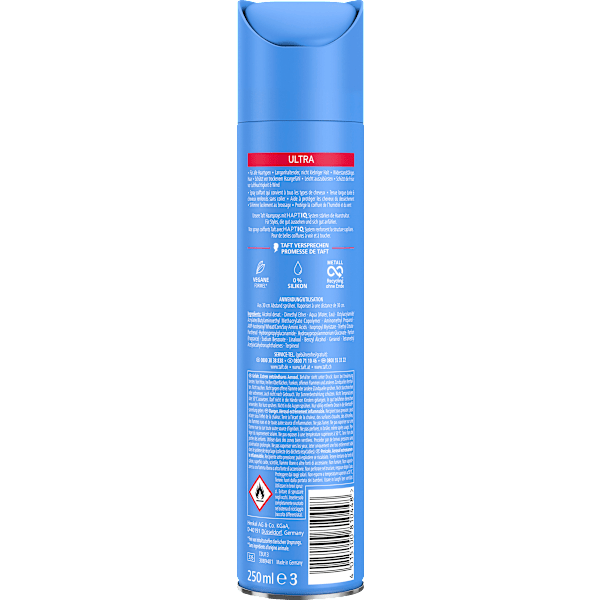 Haarlack ULTRA Halt 4 Schwarzkopf taft