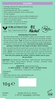Haarpuder VOLUMEN Schwarzkopf taft