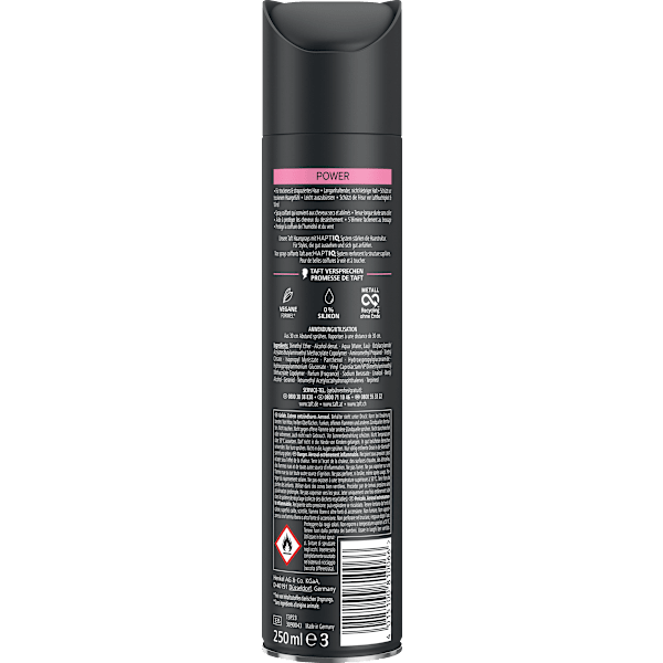 Haarspray POWER Halt 5 Schwarzkopf taft