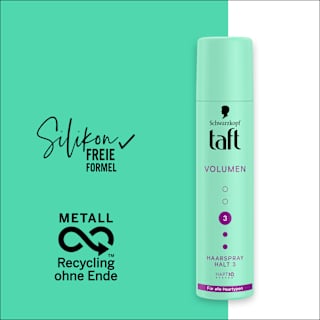 Haarspray VOLUMEN Halt 3, Reisegröße Schwarzkopf taft