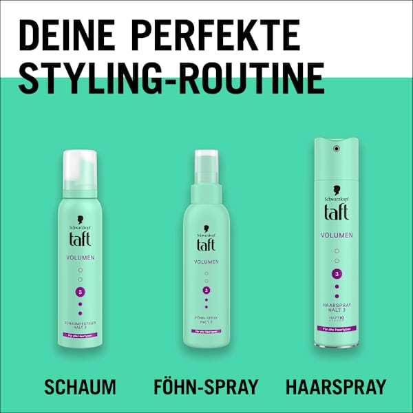 Haarspray VOLUMEN Halt 3 Schwarzkopf taft