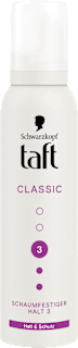 Schaumfestiger Classic, Halt & Schutz Schwarzkopf taft