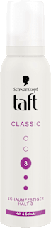 Schaumfestiger Classic, Halt & Schutz Schwarzkopf taft