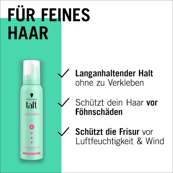 Schaumfestiger Volumen, für feines Haar Schwarzkopf taft