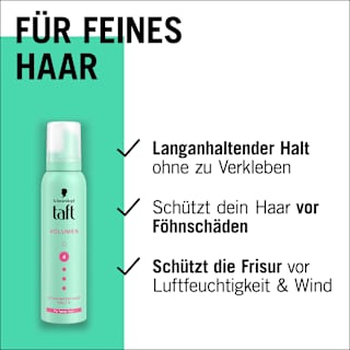 Schaumfestiger Volumen, für feines Haar Schwarzkopf taft