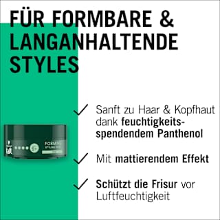 Styling Paste Forming Verformbare Styles Schwarzkopf taft