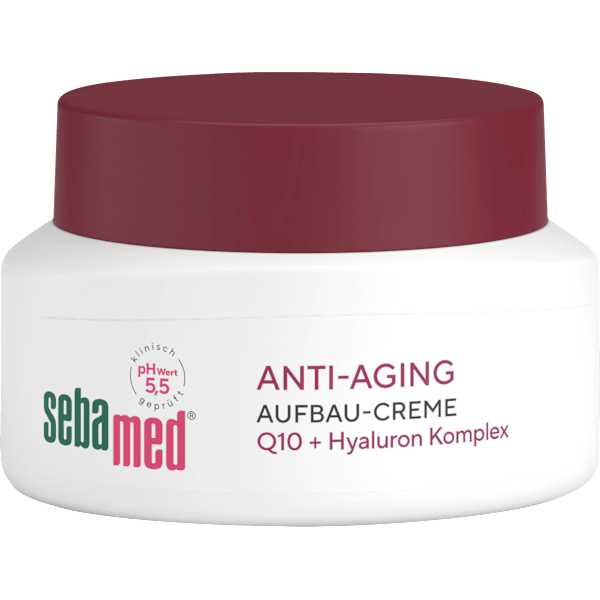 Anti Aging Gesichtscreme Q10 Aufbau sebamed