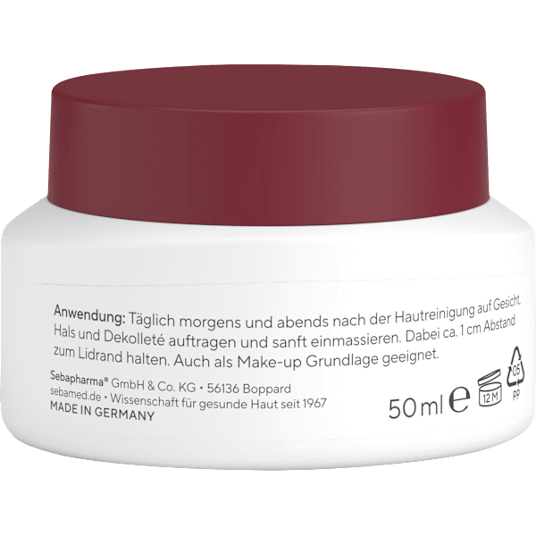 Anti Aging Gesichtscreme Q10 Aufbau sebamed
