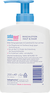 Baby & Kind Waschlotion Haut & Haar  sebamed baby