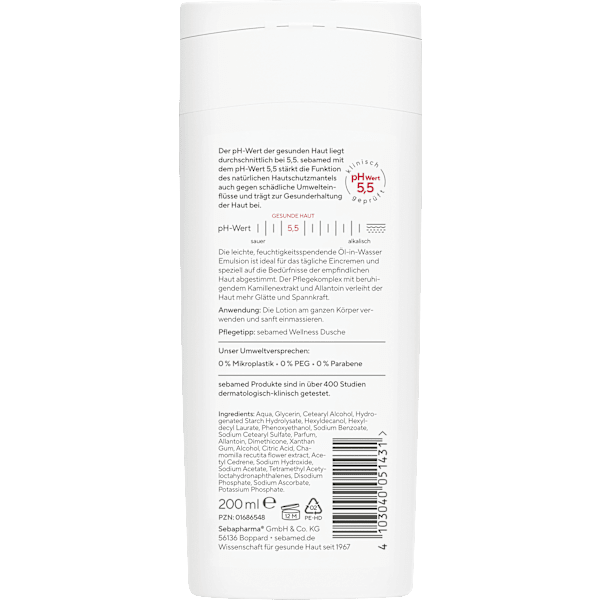 Bodylotion Kamillenextrakt + Allantoin sebamed