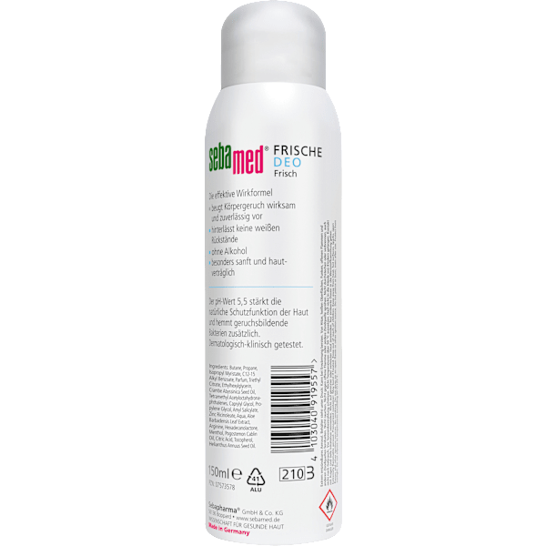 Deospray frisch sebamed