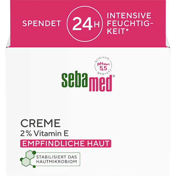 Feuchtigkeitscreme, 2% Vitamin E sebamed