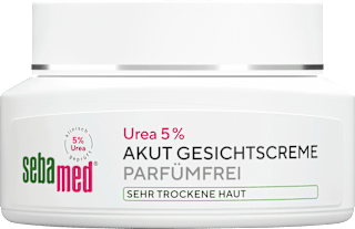 Gesichtscreme Akut Urea 5% sehr trockene Haut sebamed