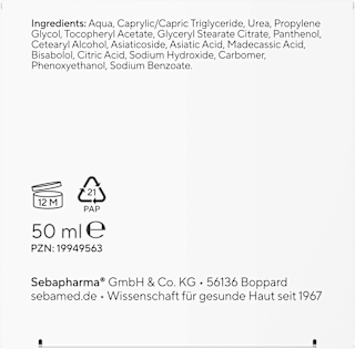 Gesichtscreme Akut Urea 5% sehr trockene Haut sebamed