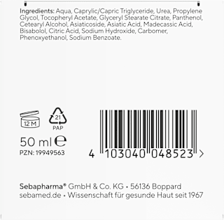 Gesichtscreme Akut Urea 5% sehr trockene Haut sebamed