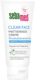 Gesichtscreme unreine, fettende Haut mattierend sebamed