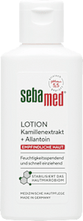 Körperlotion mit Kamillenextrakt & Allantoin, Reisegröße sebamed