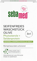 seifenfreies Waschstück mit Olivenöl sebamed