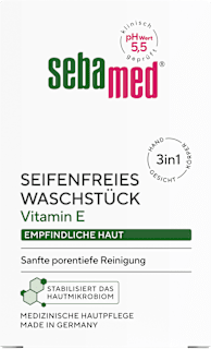 seifenfreies Waschstück sebamed