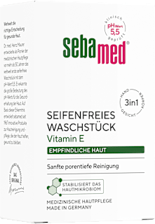 seifenfreies Waschstück sebamed