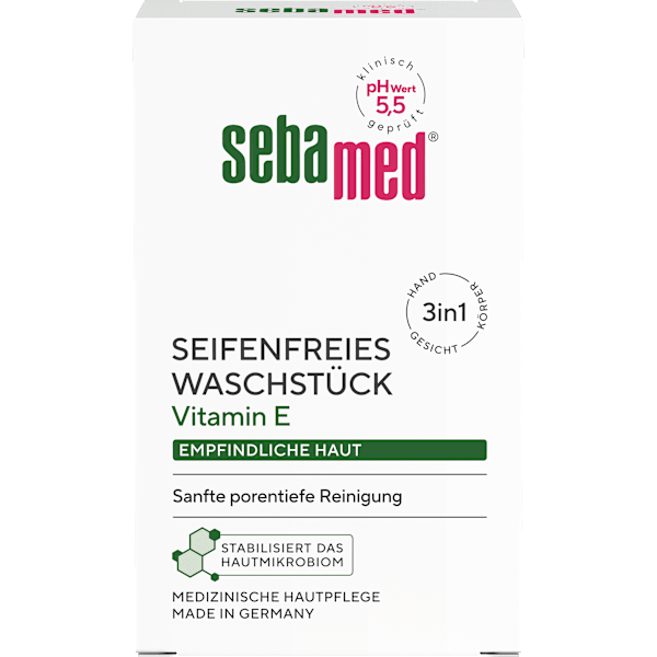 seifenfreies Waschstück sebamed