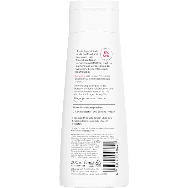 Shampoo Anti-Juckreiz, Akut sebamed