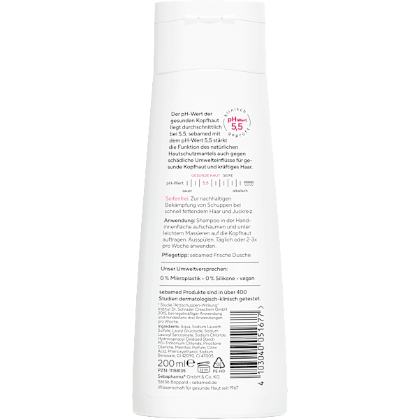 Shampoo Anti-Schuppen Plus sebamed