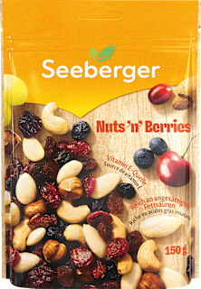 Nuss- & Trockenfrüchtemischung, Nuts 'n Berries Seeberger