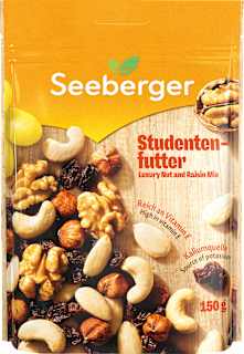 Nuss- & Trockenfrüchtemischung, Studentenfutter Seeberger