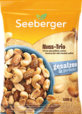 Nussmischung, Nuss-Trio geröstet & gesalzen Seeberger