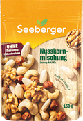 Nussmischung, Nusskern-Mischung mit Haselnuss, Mandel, Cashew & Walnuss Seeberger