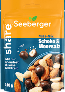 Nussmischung, Schoko & Meersalz Seeberger