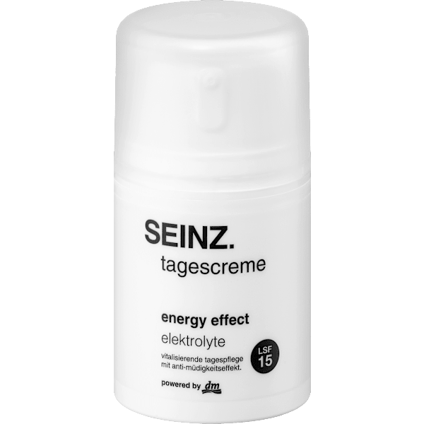 Gesichtscreme energy effect LSF 15 SEINZ.