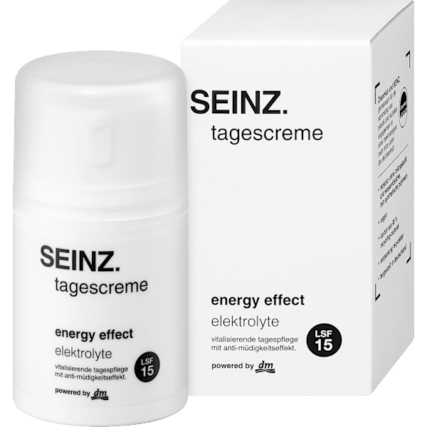 Gesichtscreme energy effect LSF 15 SEINZ.