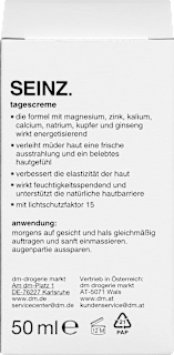 Gesichtscreme energy effect LSF 15 SEINZ.
