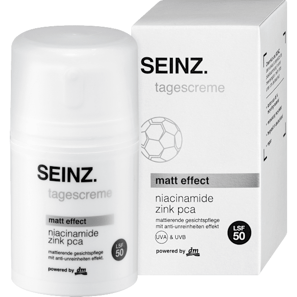 Gesichtscreme matt effect LSF 50 SEINZ.