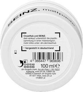 Styling Mattpaste SEINZ.