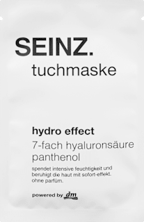 Tuchmaske hydro effect SEINZ.