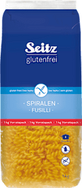 Nudeln, Spiralen, glutenfrei Seitz glutenfrei