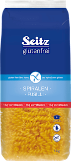 Nudeln, Spiralen, glutenfrei Seitz glutenfrei