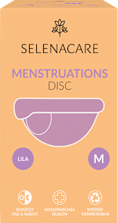 Menstruationsscheibe Lila Gr. M SELENACARE
